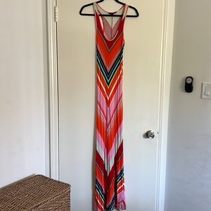 Brand new multi color maxi dress